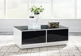 Best Deals Furniture - Ashley Furniture - Gardoni Coffee Table - Rectangular Cocktail Table - T756-1